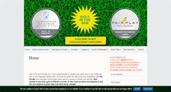 Desktop Screenshot of golfinthesun.org